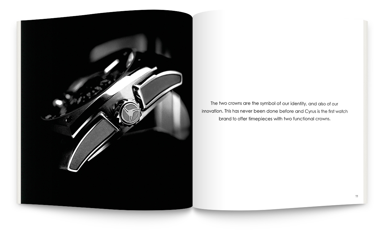 Signature de Luxe - Catalogue - Cyrus Watches