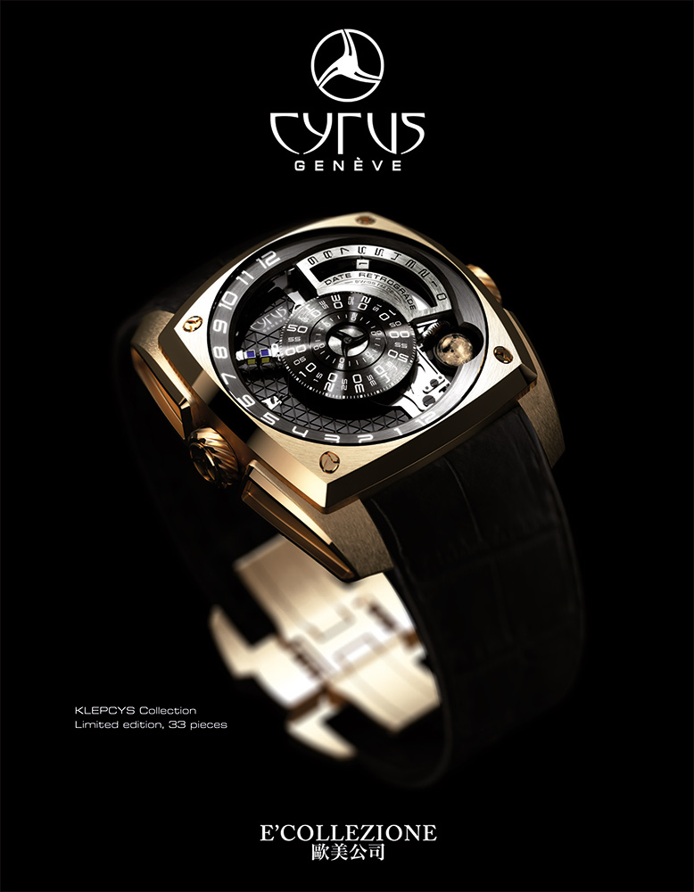 Signature de Luxe - Pub - Cyrus Watches