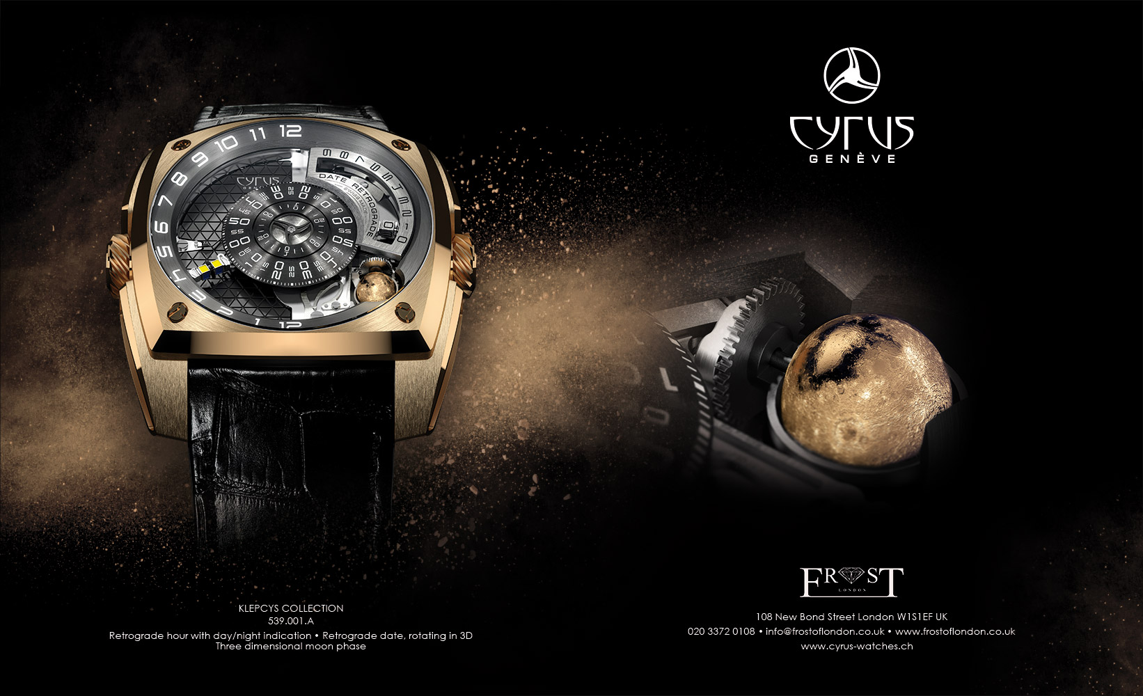 Signature de Luxe - Pub - Cyrus Watches