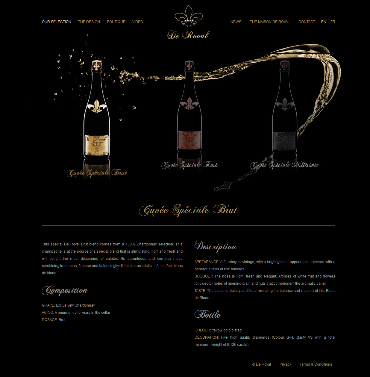 Signature de Luxe - Website - De Roval