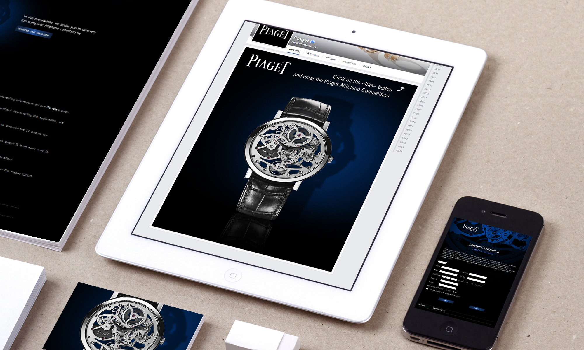 Signature de Luxe - Réseaux Sociaux - Piaget