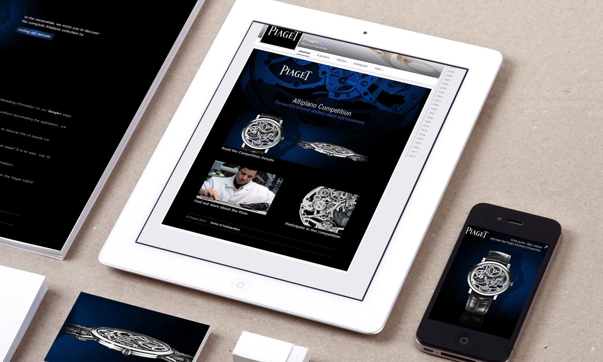 Signature de Luxe - Social networks - Piaget