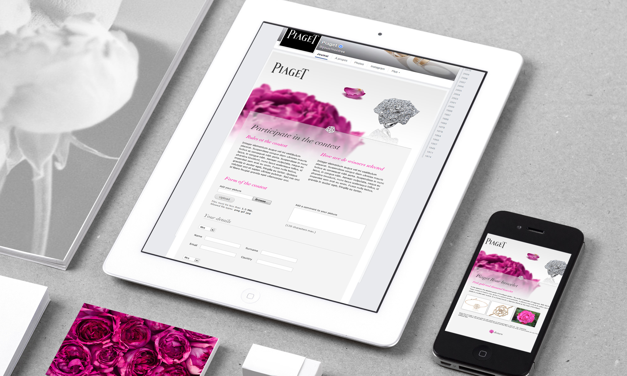 Signature de Luxe - Social networks - Piaget