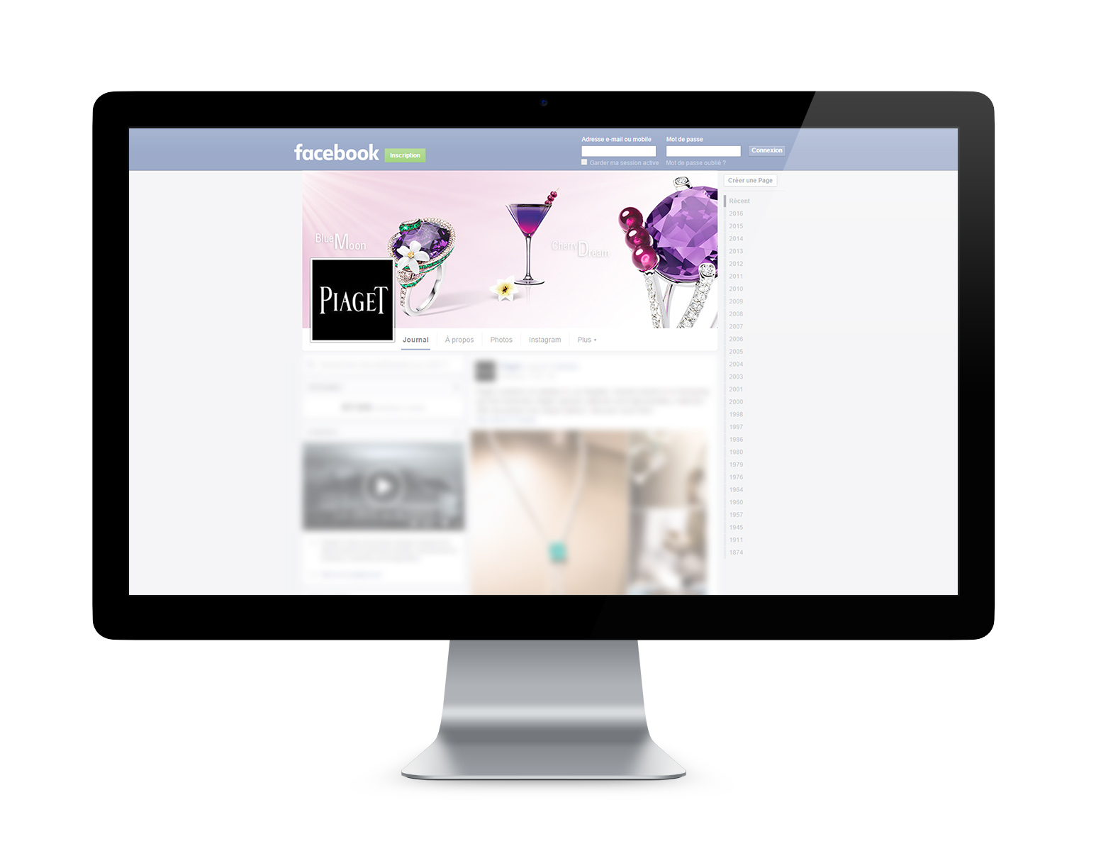 Signature de Luxe - Social networks - Piaget