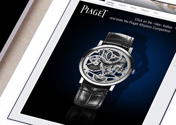 Signature de Luxe - Social networks - Piaget
