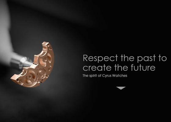 Signature de Luxe - Site web - Cyrus Watches