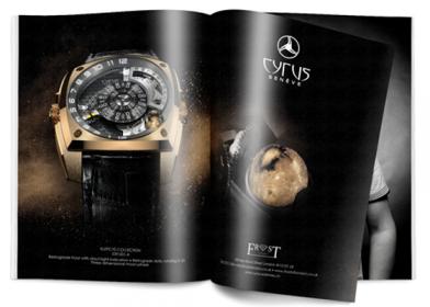 Signature de Luxe - Pub - Cyrus Watches